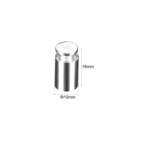 uxcell Gram Calibration Weight 10g F1 Precision Stainless Steel for Digital Balance Scales...