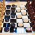 Abaodam 24 Pieces Backgammon Pieces Checkers Replacement Checkers Board Game Pieces Playing Game Chips Pieces Chess Accessories Wooden Checkers fo...