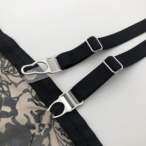 1/2" Suspender Clips Garters End buckle for making clothing Parts DIY/Replacement Accessories (Silver)...