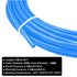 Beduan 5 mm OD Pneumatic Air Line Tubing Nylon Air Hose for Fluid Transfer or Air Brake System 32.8ft (Blue)...