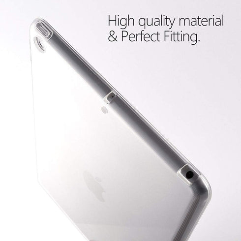 iCoverCase Compatible with iPad 10.2" (2021/2020/2019) Clear Case, Ultra-Thin Transparent Soft TPU Back Cover Resistant Flexible Case for iPad 9th...