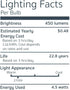 EmeryAllen EA-G9-4.5W-001-279F-D Dimmable Miniature Bi-Pin Base JA8 Compliant LED Light Bulb, 120V-4.5Watt (50W Equivalent) 450 Lumens, 2700K, 1 P...
