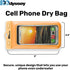 Waterproof Phone Case and Lanyard - Excellent Waterproof Protection - Floats in The Water Orange......