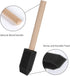 Mister Rui Foam Paint Brush, Mister Rui-Poly Foam Paint Brushes 1 Inch-24 Pack, Small Paint Sponge Brushes for Painting and Cleaning...