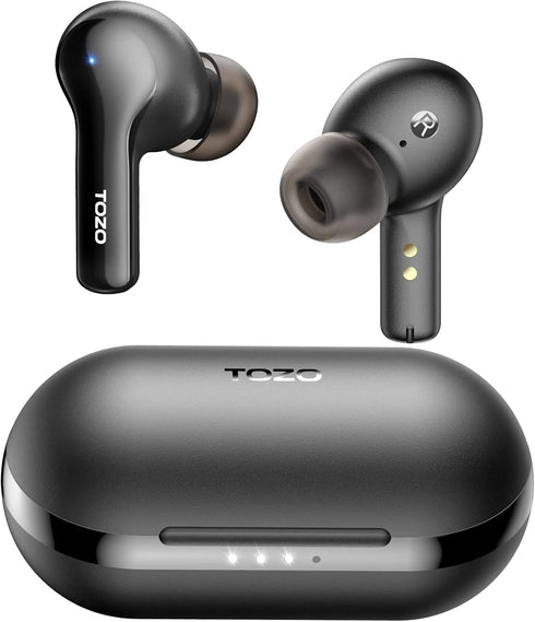 TOZO A2 Mini Wireless Earbuds Bluetooth 5.3 in Ear Light-Weight Headphones Built-in Microphone, IPX5 Waterproof, Immersive Premium Sound Long Dist...