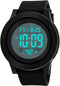 Men's Digital Sports Watch LED Screen Large Face Electronics Military Watches for Men Waterproof Alarm Stopwatch Back Light Outdoor Army Watch...