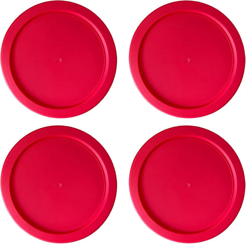 Replacement Lid for Pyrex 6 or 7 Cup Storage Plastic Cover Bowl Dish 7402-PC Red (4-Pack)...