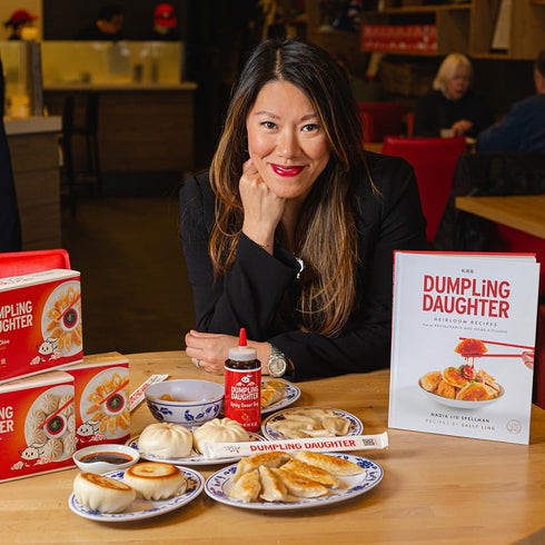 Dumpling Daughter - Spicy Sweet Soy Sauce (8 oz) - Brown Sugar Sweetened Dumpling Sauce Balanced with Spicy Chili Oil - The Most Versatile Soy Sau...