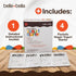 Belle + Bella Non-Dairy Vegan Yogurt Starter - Gluten Free, No Added Sugar, Non GMO - Makes 12 Quarts Vegan Yogurt - 2 Billion Live Cultures - Mix...