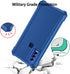 for Cricket Ovation 3 case, with Tempered Glass Screen Protector 360 Full-Body Soft TPU Bumper Shockproof Silicone Protective Phone Cover Case for...