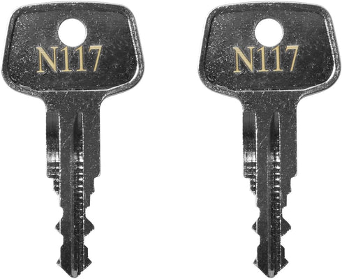 Key for Thule Key Replacement,for Roof Racks, Carriers, Crossbars Key etc,(Codes N117)...