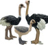 Gemini&Genius Ostrich Animal Action Figure Toys, Ostrich Animal Figurines Jungle Animal Playset Gift, Educational, Cake Toppers, Party Supplies, A...