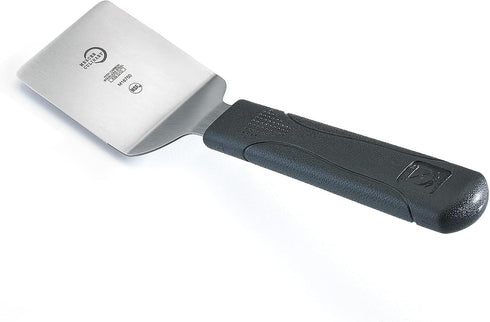 Mercer Culinary Millennia Mini Turner/Spatula, 2.5 Inch x 2.5 Inch Blade, Black Handle...