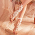 Sexy Lace Barefoot Sandals Lace Embroidery Anklet with Toe Ring Vintage Floral Anklet Slave Anklet for Women Girl Bridal Beach Wedding Foot Jewelr...
