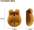 Wireless Mouse 2.4GHz Lovely Cartoon Bear Shape USB Mouse Portable Cordless Mouse with USB Receiver, Kids Small Optical Mouse Computer Mouse for L...
