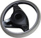 Steering Wheel Cover Leather 37-38cm /14.5-15inch Anti-Slip Universal Car Steering Wheel Cover Faux Leather for Car Accessories Auto Car Without I...