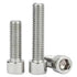 M4-0.7 x 40mm Stainless Steel 201,GB/T 70,Metric Socket Head Cap Bolts Screws, Allen Socket Drive,Hex Socket Cap Screw,Machine Full Thread for Bik...
