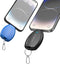 (2-Pack) Keychain Portable Charger for iPhone, Airpods, 1600mAh Power Emergency Pod, Mini Keychain Phone Charger for iPhone 14/14 Plus/14 Pro Max/...