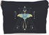 Green Luna Moth Witch Makeup Bag, Goth Gothic Butterfly Moth Makeup Bag, Witch Witchy Gifts for Women, Moon Small Makeup Cosmetic Bag for Purse...