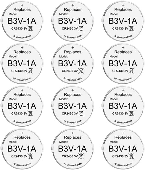 Abeden B3V 1A Lithium Replacement Battery Compatible with High Tech Pet Single Electronic Collar Battery for Model MS-4 and MS-5 12 Pack...