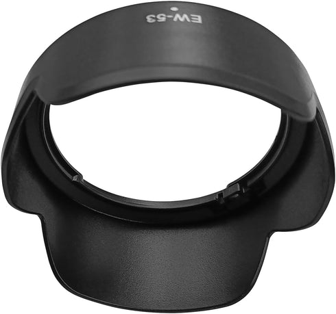 EW-53 Lens Hood for Canon RF-S 18-45mm F4.5-6.3 is stm on EOS R100 R50 R10 Camera (for Accessories),EW53 Digital Tulip Flower 49mm Lens Hood...