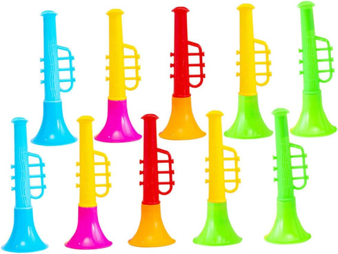 ibasenice 25pcs Trumpet Toy Toddler Toy Baby Instruments Puzzle Toy Party Noisemakers Music Saxophone Toy Basketball Whistle Stage Performance Tru...