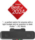 Cyber Acoustics USB Speaker Bar (CA-2890) – Stereo USB Powered Speaker, Easily Clamps to Monitor, Convenient Controls...