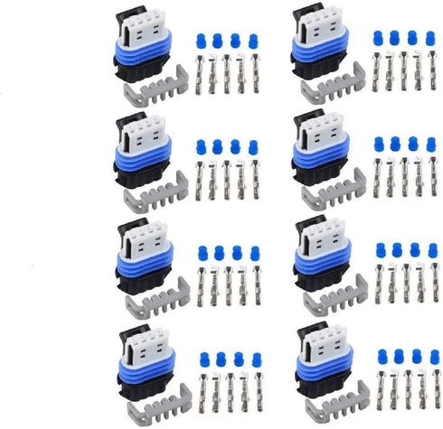 Michigan Motorsports Ignition Coil Connector Set -FIts GM D585 D581 D510C D514A LQ9 LQ4 LS2 LS7 LSX QTY 8...