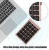 Sanpyl 22 Keys Numeric Keypad, Bluetooth Mini Keyboard, Portable Mini Financial Accounting Rechargeable Number Pad, for Laptop Desktop, PC(Rose Go...