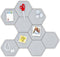 15 Pack 7" x 8" x 3/8" New Version Durable Rubber Hexagon Bulletin Board Tiles Versatile Peel Stick Self Adhesive Foam Pin Board, Acoustic Dampeni...