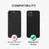 kwmobile Camera Lens Protector Compatible with Apple iPhone 14 / iPhone 14 Plus (2 Pack) - Clear Tempered Glass Phone Lenses Protectors...