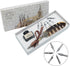 Quill Pen and Ink Set Feather Pen with Ink and 6pcs Nibs Calligraphy Pens for Beginners for Lettering,Drawing, Journaling, Signing, Invitation HO-...