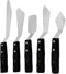 5PCS Paint Knife Large Palette Knives Set Stainless Steel Spatula Pallet Knife Color Mixing Art Supplies for Oil, Acrylic, Canvas, Watercolor Pain...