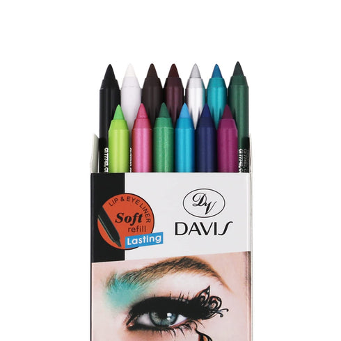 13 Colors Eyeliner Pencil Colorful Eye Shadow Pencil Eyebrow Pen Glitter Matte for Women Eye&Lip Liner Professional Eye Makeup...