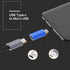 JXMOX USB C to Micro USB Adapter, (4-Pack) Type C Female to Micro USB Male Convert Connector Support Charge Data Sync Compatible with Samsung Gala...