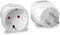 European to USA Plug Adapter, EU to US Plug Adapter, Europe to USA Travel Converter for Most of Europe EU Spain France Type C/E/F Plugs to US Powe...