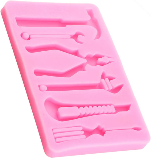 Hand Tools Silicone Molds Construction Tool Fondant Mold For Cake Decorating Cupcake Topper Chocolate Candy Gum Paste Polymer Clay...