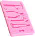 Hand Tools Silicone Molds Construction Tool Fondant Mold For Cake Decorating Cupcake Topper Chocolate Candy Gum Paste Polymer Clay...