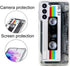 FAteam Case for Galaxy S21 5G Shockproof Scratchproof with TPU Soft Bumper Retro Cassette Tape Case Compatible with Samsung Galaxy S21 5G...