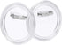 Aboat 25 Sets Design a Button Clear Acrylic Button Badges Kit with Pins for DIY Crafts and Craft Activities (2.36 Inch)...