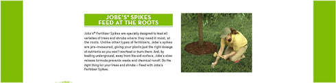 Jobe’s Slow Release Tree and Shrub Fertilizer Spikes, Easy Plant Care for Oak, Maple, Dogwood, Boxwood, and Many More Acid Loving Trees and Shrubs...