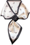 Skinny Silk Scarf Women Easy Pull-Through Narrow Long Neckerchief French Retro Style Satin Hairband Headdress Ribbon...