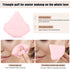 8 Pcs Cotton Powder Puff Face,JASSINS Triangle super soft for Both dry and wet Makeup Setting/Concealer/Loose and Body Powder/Foundation/Blush Mak...