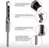 SaferCCTV Square Hole Drill Bit, 1/2 Inch Woodworking Mortiser Drill Bit, Hollow Chisel Mortise Drill Tool...