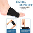 2 Pairs Arch Support Socks, Padded Gel Foot Arch Support, Quick Relief For Flat Feet, Plantar Fasciitis, Relieve Foot Pain, Heel Spurs...