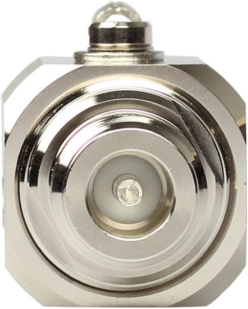 Lightning arrestor N Female to Female 50 Ohm Lightning Surge Protector with 90 V Gas Tube DC-3GHz...