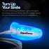 AquaSonic Power Bright Teeth Whitening 3-in-1 Kit | 2 Whitening Gel Syringes | 1 Blue LED Light Mouthpiece | 1 Whitening Pen | Easy Safe Fast Resu...
