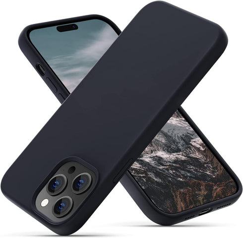 CHOICE REVOLUTION Silicone Case for iPhone 14 Pro Max 6.7 Inch, Full Body Protective Cover, Soft Ultra Slim Shockproof Liquid Phone Case with Anti...