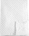 david's kids Minky Baby Blanket for Boys Girls Neutral, Soft Lightweight Micro Fleece Blanket with Double Layer, Dotted Backing, Breathable Receiv...