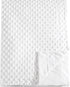 david's kids Minky Baby Blanket for Boys Girls Neutral, Soft Lightweight Micro Fleece Blanket with Double Layer, Dotted Backing, Breathable Receiv...
